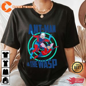 Marvel Ant-man And The Wasp Classic Portrait T-shirt Marvel