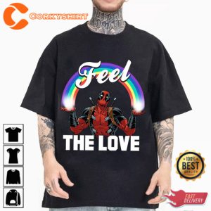 Marvel Deadpool Feel The Love T-Shirt