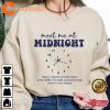 Meet Me At Midnight The Eras Tour Taylor Swiftie T-Shirt Design Concert Gift
