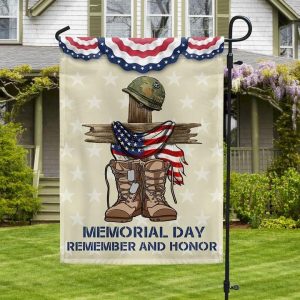 Memorial Day Remember And Honor The Fallen Flag