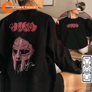 Mf Doom Rap Shirt Double Sided Mf Doom Y2k Madvillain Metal