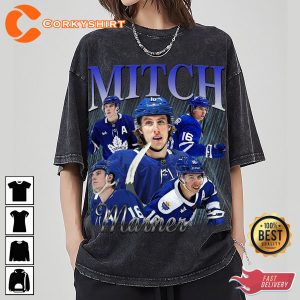 Mitch Marner Vintage Washed Shirt Hockey Homage Graphic