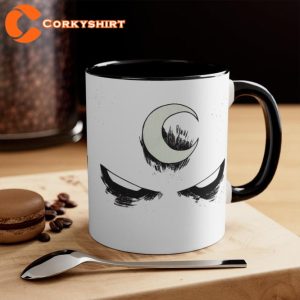 Moon Knight Accent Ceramic Coffee Mug