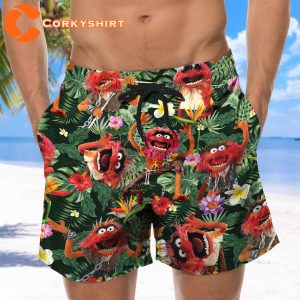 Muppet Swim Shorts, Hawaiian Shorts