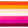 New Lesbian 7 Stripe Pride Flag