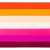 New Lesbian 7 Stripe Pride Flag