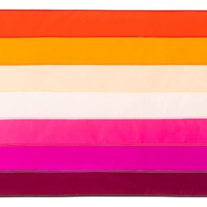 New Lesbian 7 Stripe Pride Flag