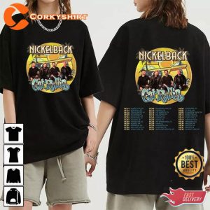 Nickelback Get Rollin Tour 2023 New Album Gift For Fans T-Shirt Concert Gift