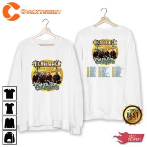Nickelback Get Rollin Tour 2023 New Album Gift For Fans T-Shirt Concert Gift3