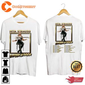 Nita Strauss Tour 2023 Summer Storm Tour Rock Fan T-shirt