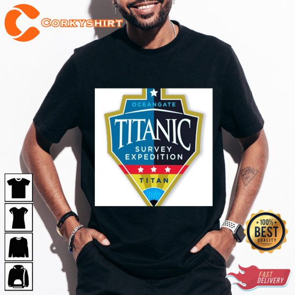 Oceangate Titanic Survey Expedtion Titan Unisex T-Shirt