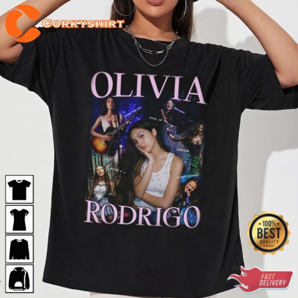Olivia Rodrigo Sour Hip Hop Concert Unisex T-Shirt