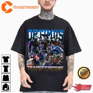 Optimus Prime Transformers Rise Of The Beasts Transformers 2023 T-Shirt