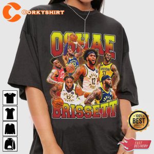 Oshae Brissett Indiana 12 Basketball Vintage T-shirt