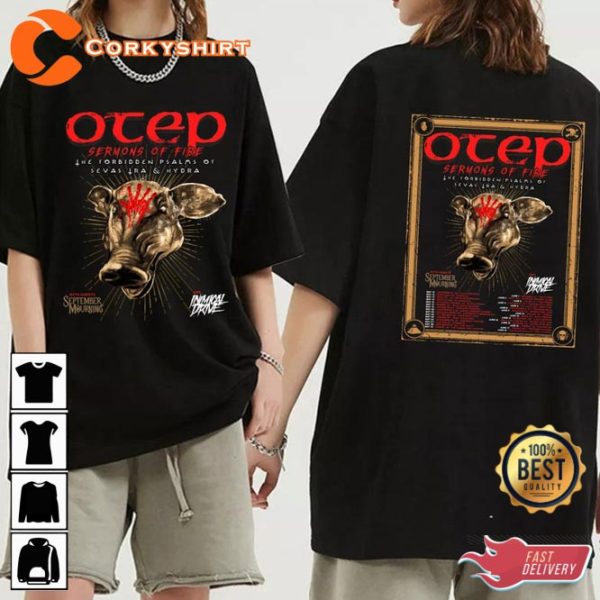 Otep Shamaya 2023 Music Tour Best Shirt For Passionate Fans Concert Gift