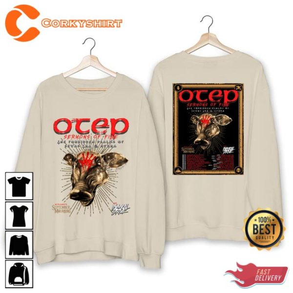 Otep Shamaya 2023 Music Tour Best Shirt For Passionate Fans Concert Gift