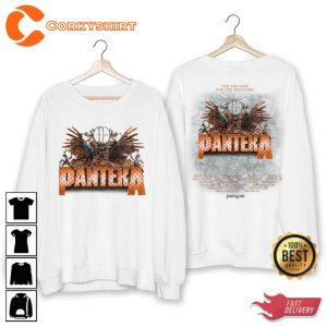 Pantera 2023 Tour With Lamp Of God Metal Rock Concert Shirt Best Gift For Fans3