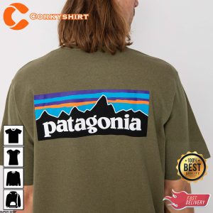 Patagonia Wyoming Green T-Shirt