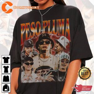 Peso Pluma Music Gift For Fan World Tour 2023 T-Shirt