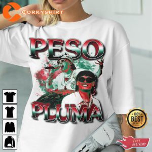 Peso Pluma Reggaeton Pride La Raza Tiktok Streetwear T-Shirt