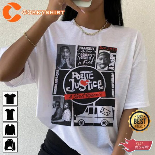 Poetic Justice 1993 Movie A Street Romance Unisex T-Shirt