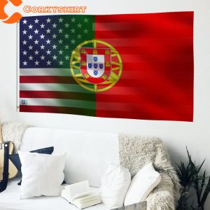 Portuguese American Hybrid Flag