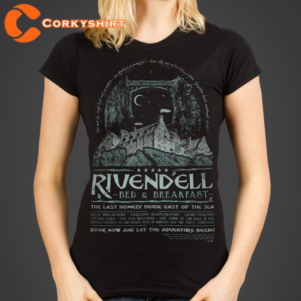 Rivendell The Lord Of The Rings Inspired Gift For  T-shirt