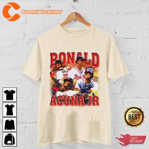 Ronald Acuña MLB All-Star Baseball Fan Gift T-shirt