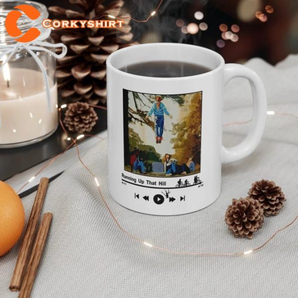 Running Up That Hill Max Mayfield Sadie Sink Coffee Mug