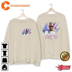 Rusko Australia and New Zealand Tour 2023 DJ Music Concert Shirt3