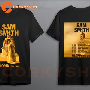 Sam Smith Gloria the Tour ASIA 2023 RnB Star Double Side T-shirt