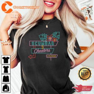 Scumbag and Cheaters Lounge Unisex T-shirt