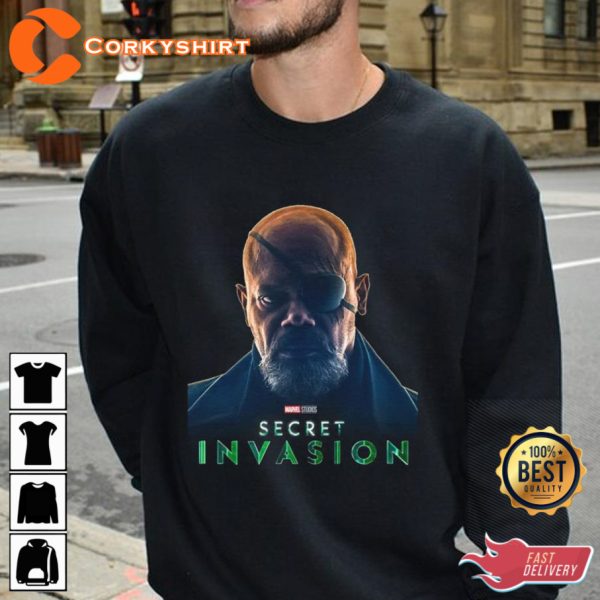 Secret Invasion Shirt Nick Fury Marvel 2023 T-Shirt