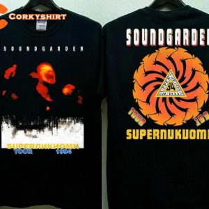 Soundgarden Superunknown Tour 1994 90s Music Concert Shirt For Fans