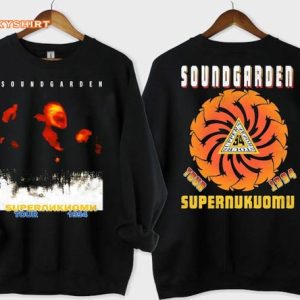 Soundgarden Superunknown Tour 1994 90s Music Concert Shirt For Fans