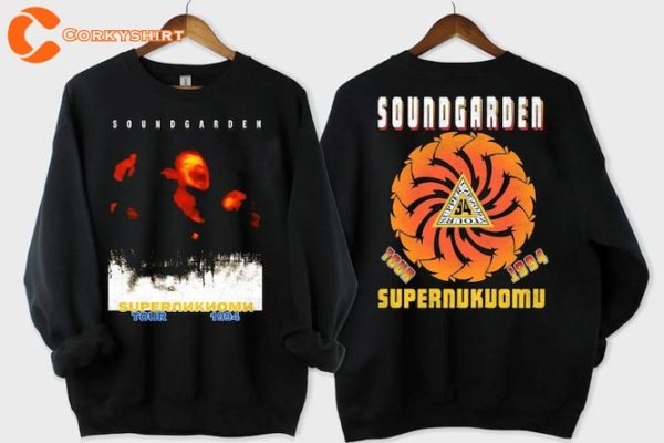 Soundgarden Superunknown Tour 1994 90s Music Concert Shirt For Fans