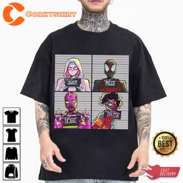 Spider-Man Across The Spider-Verse Marvel T-Shirt