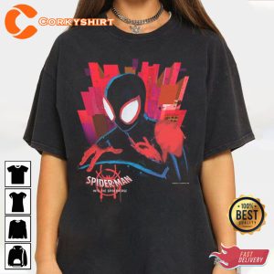 Mile Morales Spider-Man Into the Spider-Verse T-Shirt Gift For Spidey Fans