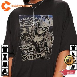 Spider Punk Spider-Man Across the Spider-Verse 2023 Marvel Fan Gift Shirt