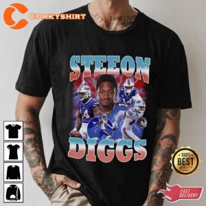 Stefon Diggs Buffalo Bills Diggsy Fan Gift T-shirt