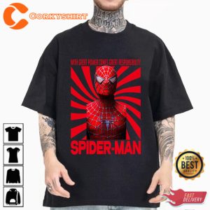 Superhero Spider-Man 2023  Marvel Fan Gift T-Shirt