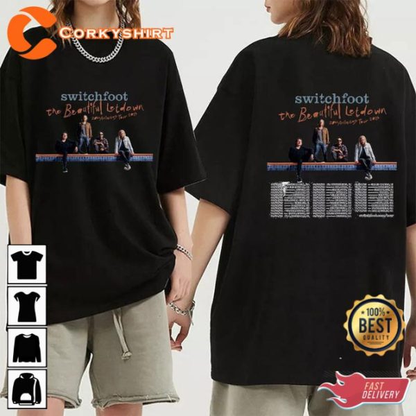 Switchfoot The Beautiful Letdown Tour 2023 Concert Shirt Best Gift For Fan