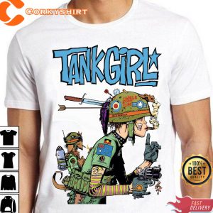 Tank Girl Feminist Charlie Dont Surf  MusicTee T-Shirt