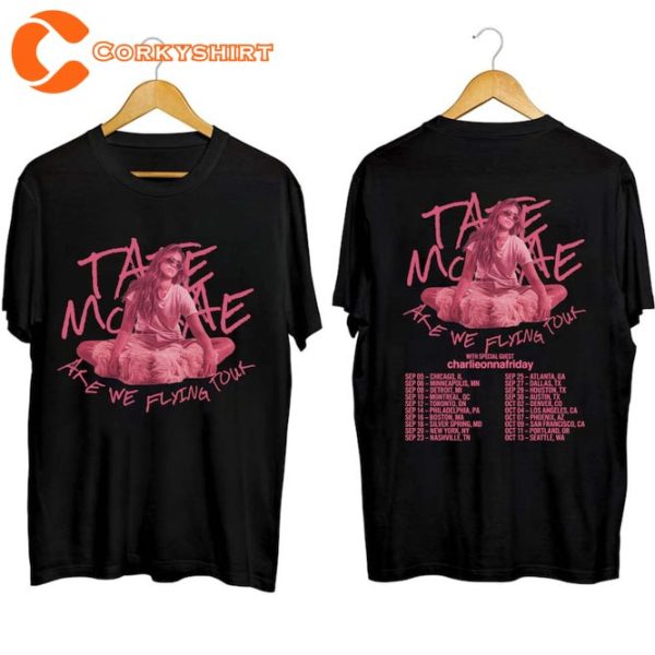 Tate McRae Are We Flying 2023 Tour Concert T-Shirt