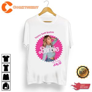 Swiftie Taylor Barbie Style Designed T-Shirt Best Gift For Fans