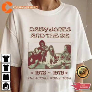 The Aurora Tour 1978-79 Daisy Jones And The Six Vintage T-shirt