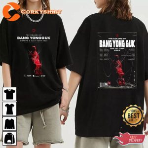 The Colors Of Bang Yong Guk US Tour 2023 Fan Shirt Concert Gift