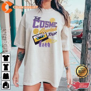 The Cosmic Rewind Tour Cassette Fan Gift T-shirt