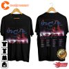 The Cure Band 2023 North American Tour Unisex T-shirt