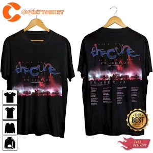 The Cure Band 2023 North American Tour Unisex T-shirt